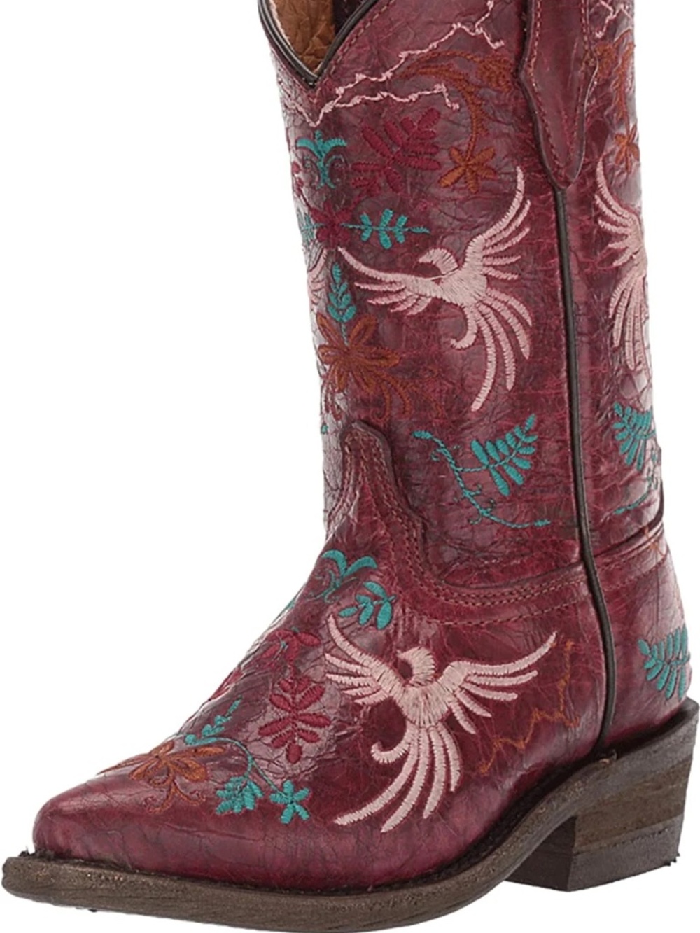 KD RED BIRDS EMBROIDERY E1489